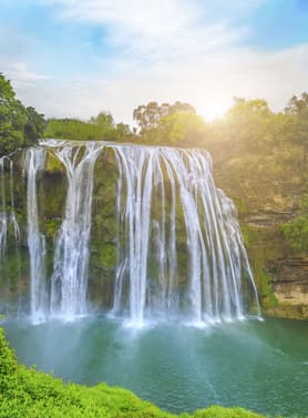 19258 ทัวร์จีน วัน 4 คืน KWEAQ0425 หมู่บ้านวูเจียงจ้าย น้ำตกหวงกั่วซู่ ช็อปปิ้งถนนคนเดินชิงหยุน วัดโบราฌเซียนหมิง 5 บิน 9 Air