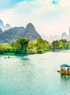 20691 ทัวร์จีน วัน 5 คืน ล่องแพแม่น้ำหยู่หลง ยอดเขาหลู่ยี่ 6 บิน Spring Airlines