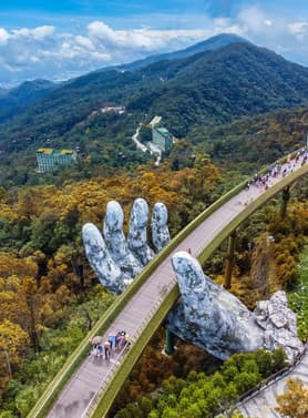 20958 ทัวร์เวียดนาม วัน 3 คืน บานาฮิลล์ สะพานมือสีทอง พักบาน่าฮิลล์ (ไม่เข้าร้านรัฐบาล) 4 บิน Thai AirAsia