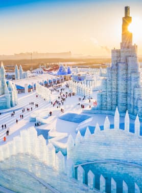 21397 ทัวร์จีน วัน 5 คืน เกาะพระอาทิตย์ snow town เทศกาลหิมะแกะสลัก (ไม่เข้าร้านรัฐบาล) 7 บิน China Southern Airlines