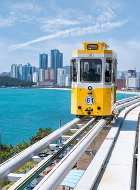 21519 ทัวร์เกาหลี วัน 3 คืน KBX64 หมู่บ้านวัฒนธรรมคัมชอน ซงโดสกายวอล์ค วัดแฮดงยงกุงชา หมู่บ้านริมทะเลฮุนยออุน 5 บิน AIR BUSAN