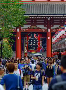 21541 ทัวร์ญี่ปุ่น วัน 3 คืน PJPNRT20B-SL วัดอาซากุสะ ช้อปปิ้งชินจูกุ วัดนาริตะซัน 5 บิน Thai Lion Air