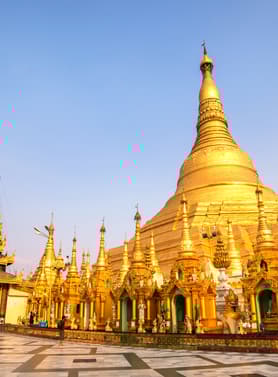 21729 ทัวร์พม่า วัน 1 คืน PV-RGN05-8M ย่างกุ้ง สิเรียม ชเวดากอง เจดีย์กลางน้ำเยเลพญา 2 บิน สายการบินซิลค์แอร์ 