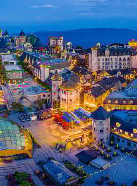 21860 ทัวร์เวียดนาม วัน 3 คืน UI_ASIA001 หมู่บ้านกั๊มทาน ล่องเรือกระด้ง สะพานญี่ปุ่น สวนสนุกแฟนตาซีพาร์ค 4 บิน Emirates Airline