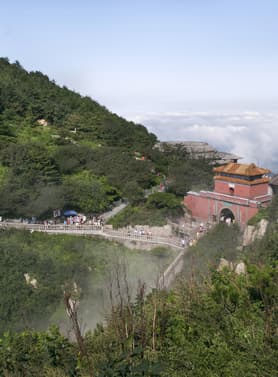 21866 ทัวร์จีน วัน 4 คืน 4 คืยSPHZ-TAO02 ปาต้ากวน ภูเขาศักดิ์สิทธิ์ไท่ซาน  Silverfish street ยอดเขายวี่หวงติ่ง 7 บิน Shandong Airlines