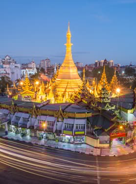 21949 ทัวร์พม่า วัน 1 คืน WDRGN002 เจดีย์กลางน้ำ วัดเมียตซอนินเนือง ย่างกุ้ง เจดีย์สุเหล่ 2 บิน Myanmar Airways International