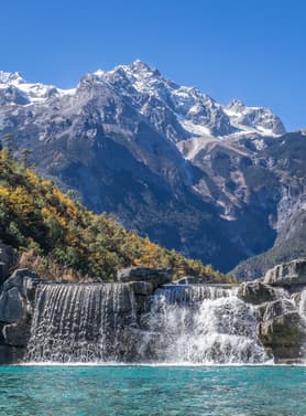 22235 ทัวร์จีน วัน 5 คืน GO1KMG-TG013 ทะเลสาบเอ๋อร์ไห่ ช่องแคบเสือกระโจน สระน้ำมังกรดำ หุบเขาสีน้ำเงิน 6 บิน การบินไทย