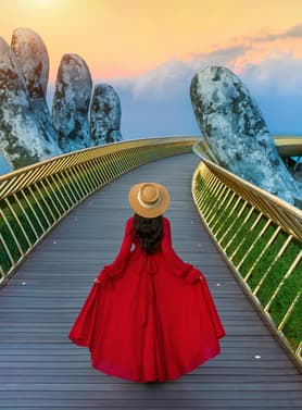 22346 ทัวร์เวียดนาม วัน 3 คืน VDAD43FD-5 วัดนามเซิน หาดหมีเคว สะพานมังกร บานาฮิลล์ 4 บิน Thai AirAsia