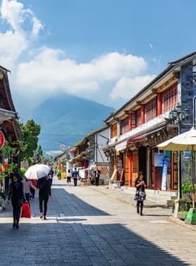 22982 ทัวร์จีน วัน 3 คืน HDM118 วัดเจ้าแม่กวนอิม เมืองโบราณต้าหลี่ เมืองโบราณแขงกรีล่า วัดชงจ้านหลิน 5 บิน Kunming Airlines