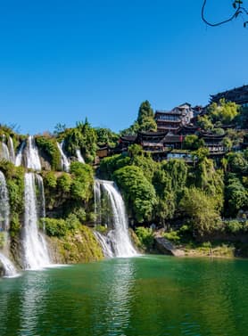 23178 ทัวร์จีน วัน 5 คืน WDYIH002 ซานเสียเหรินเจีย หมู่บ้านสามผา บ้านเกิดชวีหยวน 6 บิน Air Changan