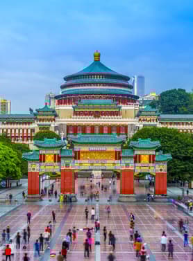 23284 ทัวร์จีน วัน 3 คืน SHCZCKG3 ถนนโบราณหลงเหมินเฮ่า วัดหลัวฮั่น ล่องเรือแม่น้ำแยงซีเกียง 5 บิน China Southern Airlines