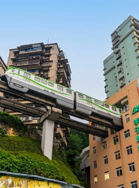 23347 ทัวร์จีน วัน 3 คืน TF-CKGCZ05 ปราสาทฮวาเซิงหยวน อุทยานหลุมฟ้า สามสะพานสวรรค์  รถไฟทะลุตึก 5 บิน China Southern Airlines