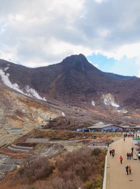 23642 ทัวร์ญี่ปุ่น วัน 3 คืน GO2HND-TG047 หุบเขาโอวาคุดานิ ชมวิวฟูจิ ถนนนากามิเสะ 6 บิน การบินไทย