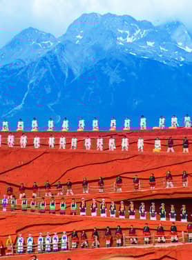 23651 ทัวร์จีน วัน 5 คืน WDKMG009 ต้าหลี่ ลี่เจียง แชงกรีล่า 6 บิน Kunming Airlines