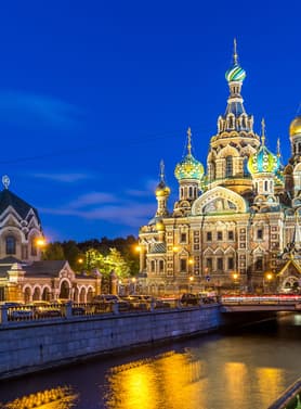 24041 ทัวร์รัสเซีย วัน 5 คืน REK05 มหาวิหารเซนต์ซาเวียร์ ช้อปปิ้งถนนอารบัท โบสถ์หยดเลือด พระราชวังปีเตอร์ฮอฟ 8 บิน Emirates Airline