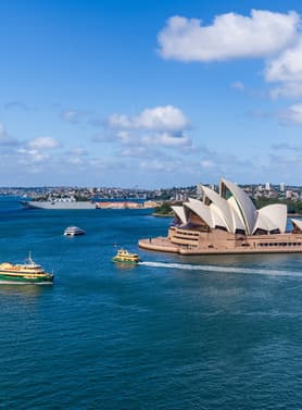 24199 ทัวร์ออสเตรเลีย วัน 4 คืน GO3SYD-SQ002 ล่องเรือชมอ่าวซิดนีย์ อุทยานแห่งชาติบลูเม่าท์เท่นส์ รถไฟจักรไอน้ำโบราณ 7 บิน Singapore Airlines