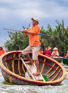 25517 ทัวร์เวียดนาม วัน 2 คืน หมู่บ้านกั๊มทานล่องเรือกระด้ง วัดลินห์อึ๋ง เที่ยวบานาฮิลล์ 3 บิน ไทยเวียตเจ็ท