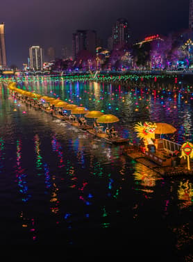 26138 ทัวร์จีน วัน 4 คืน ล่องเรือแม่น้ำมังกรกงสุ่ย แกรนด์แคนยอนผิงซาน ถนนโบราณสือปาที 6 บิน ไทยเวียตเจ็ท