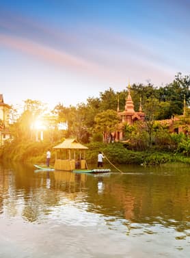 26187 ทัวร์จีน วัน 3 คืน หมู่บ้านโบราณม่านเหอหนา เมืองน้ำไทลื้อ วัดป่าเจ 4 บิน Air Travel