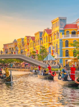 26860 ทัวร์เวียดนาม วัน 2 คืน หมู่บ้านเวนิส เกาะฮอนเทิม สวนสนุกและสวนน้ำอควาโทเปีย 3 บิน Sun phu quoc airways
