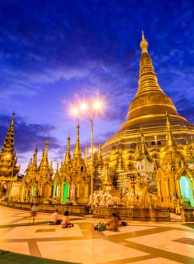 27226 ทัวร์พม่า วัน 2 คืน พระธุาต์อินทร์แขวน มหาเจดีย์ชเวดากอง เจดีย์เยเลพญา พระนอนยิ้มหวาน 3 บิน Myanmar Airways International