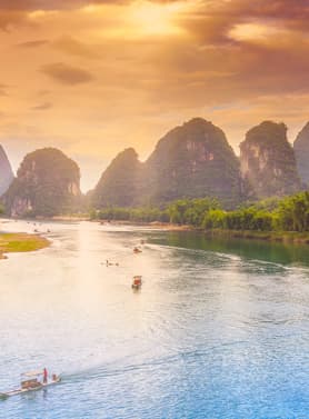 27338 ทัวร์จีน วัน 4 คืน ทะเลสาบสวรรค์เทียนหู อุทยานเขาลั่งซาน หมู่บ้านโบราณซิงผิง 5 บิน GX Airlines