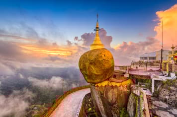18936 ทัวร์พม่า วัน 2 คืน พระธาตุอินทร์แขวน พระนอนตาหวาน 3 บิน Myanmar Airways International