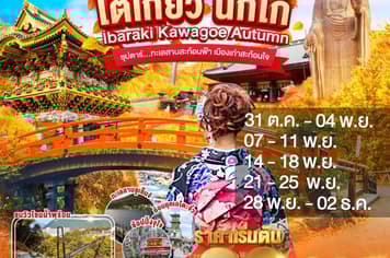 19424 ทัวร์ญี่ปุ่น วัน 3 คืน  5 บิน ไทยแอร์เอเชียเอกซ์