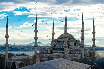 20442 ทัวร์ตุรกี วัน 6 คืน GO3IST-NAV-TK001 อิสตันบูล มัสยิดออร์ตาคอย หอคอยกาลาตา ทักซิมสแควร์ 8 บิน Turkish Airlines