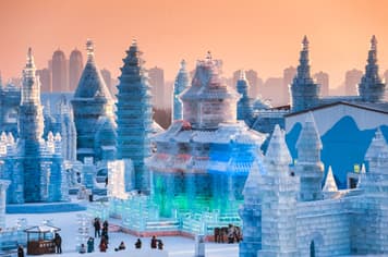 20858 ทัวร์จีน วัน 5 คืน หมู่บ้านหิมะ ยาปู้ลี่ มู่ตันเจียง เทศกาลแกะสลักน้ำแข็ง 7 บิน ไทยแอร์เอเชียเอกซ์