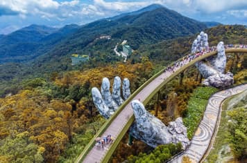 20958 ทัวร์เวียดนาม วัน 3 คืน บานาฮิลล์ สะพานมือสีทอง พักบาน่าฮิลล์ (ไม่เข้าร้านรัฐบาล) 4 บิน Thai AirAsia