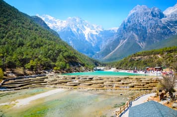 21522 ทัวร์จีน วัน 4 คืน BT-KMG48_KY หุบเขาพระจันทร์สีน้ำเงิน ภูเขาหิมะมังกรหยก สวนดอกไม้ฮวาอวี่มู่ฉ่าง สระมังกรดำ 5 บิน Kunming Airlines