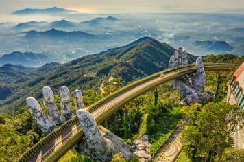 21667 ทัวร์เวียดนาม วัน 2 คืน VDAD32FD-1 สะพานมือทองคำ สวนดอกไม้ สวนสนุกFantasy Park บานาฮิลล์ 3 บิน Thai AirAsia