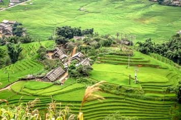 21764 ทัวร์เวียดนาม วัน 3 คืน PV-GM02-VN ยอดเขาฟานซีปัน MOANA SAPA CAFE หมู่บ้านก๊าดๆ โบสถ์หิน 4 บิน Vietnam Airlines