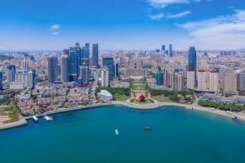 22163 ทัวร์จีน วัน 4 คืน SPHZ-TAO08 ศาลาเผิงไหล ประตูแห่งโชคลาภ คบเพลิงหมายเลข 8 ย่านซาจื่อโข่ว 7 บิน Shandong Airlines