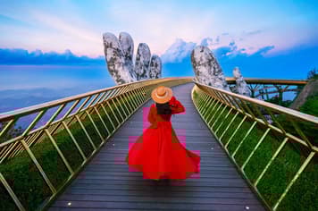 22261 ทัวร์เวียดนาม วัน 3 คืน บาน่าฮิลล์ หมู่บ้านกั้มทาน ข้อปปิ้งฮาน มาร์เก็ต 4 บิน VietJet Air