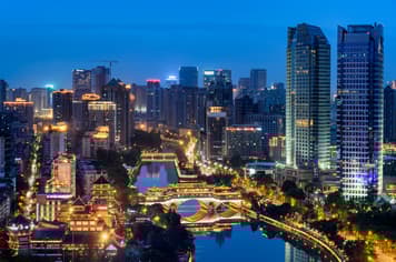 22344 ทัวร์จีน วัน 3 คืน TFU59 ถนนคนเดินไท่กู๋หลี่ วัดต้าฉือ อุทยานปี้เผิงโกว ตูเจียงเยี่ยน 5 บิน Thai AirAsia