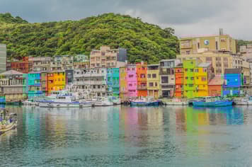 22900 ทัวร์ไต้หวัน วัน 2 คืน TPE57 วัดเทียนหยวน อุทยานเกาะเหอผิง หมู่บ้านโบราณจิ่วเฟิ่น 4 บิน ไทยเวียตเจ็ท