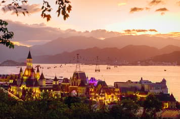 23189 ทัวร์เวียดนาม วัน 2 คืน VZ-CXR01 VinWonders วัดลองเซิน อาคารดอกบัว ชายหาดทะเลญาจาง 3 บิน ไทยเวียตเจ็ท