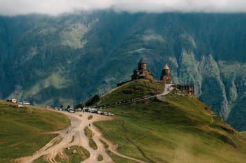 23333 ทัวร์จอร์เจีย วัน 4 คืน CG9TBS1 ป้อมปราการอันนานูรี อ่างเก็บน้ำซินวาลี อนุสรณ์สถานรัสเซีย-จอร์เจีย 5 บิน Air Arabia