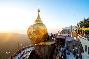 23379 ทัวร์พม่า วัน 2 คืน 62847 พระธาตุอินทร์แขวน  เจดีย์เยเลพญา พระพุทธรูปไจ้ปุ่น 3 บิน Myanmar Airways International