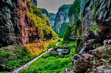 23473 ทัวร์จีน วัน 4 คืน MTWT260017 อุทยานหลุมฟ้าอู่หลง เขานางฟ้า ล่องเรือลอดถ้ำร้อยล้านปี เมืองโบราณจั๋วสุ่ย 5 บิน ไห่หนานแอร์ไลน์ 