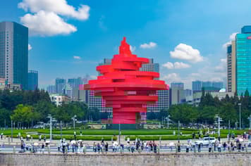 23524 ทัวร์จีน วัน 5 คืน YNTPN0126 สะพานจ้านเจียว หมู่บ้านชาวประมงชาจื่อไขว่ โบสถ์เซนต์ไมเคิล 6 บิน West Air