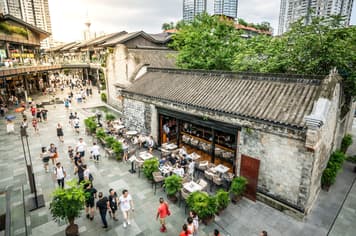 23826 ทัวร์จีน วัน 3 คืน SHCATFU3 สี่ดรุณี ตูเจียงเยี่ยน แวะถ่ายแพนด้าปีนตึก แล้วเดินเล่นที่ซอยกว้างแคบ 4 บิน Air China