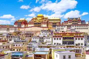 23856 ทัวร์จีน วัน 5 คืน 2UKMG-TG001 ภูเขาหิมะมังกรหยก แชงกลีล่า วัดหยวนทง 6 บิน การบินไทย