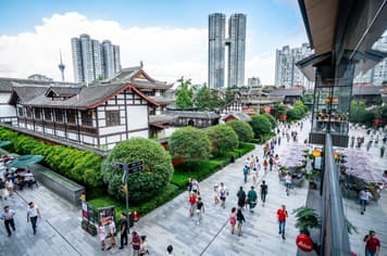 24155 ทัวร์จีน วัน 2 คืน BT-TFU72_EU ปี้เผิงโกว วัดต้าฉือ ถนนคนเดินซุนซีลู่ 3 บิน เฉิงตู แอร์ไลน์