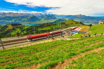 24988 ทัวร์ยุโรป วัน 5 คืน GO3ZRH-TG039 โบสถ์ฟรอมุนสเตอร์ นั่งรถไฟขึ้นยอดเขาริกิ ล่องเรือทะเลสาบลูเซิร์น 8 บิน การบินไทย