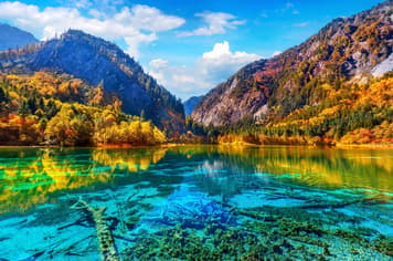 25542 ทัวร์จีน วัน 5 คืน เมืองโบราณซงพาน อุทยานจิ่วจ้ายโกว ศูนย์อนุรักษ์หมีแพนด้า 6 บิน Sichuan Airlines
