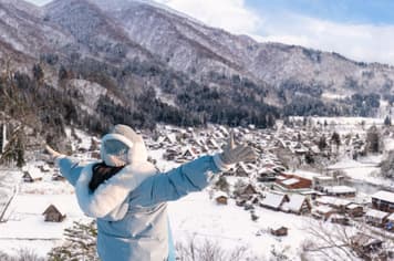 25949 ทัวร์ญี่ปุ่น วัน 4 คืน หมู่บ้านชิราคาวาโกะ นาบานะโนะซาโตะ กระเช้าลอยฟ้าชิโฮทะกะ 6 บิน ไทยแอร์เอเชียเอกซ์