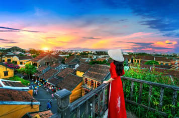 26859 ทัวร์เวียดนาม วัน 3 คืน สวนมหัศจรรย์ เมืองโบราณฮอยอัน วัดหลินอึ๋ง ตลาดฮาน เที่ยวบานาฮิลล์ EK (BKK) 4 บิน Emirates Airline